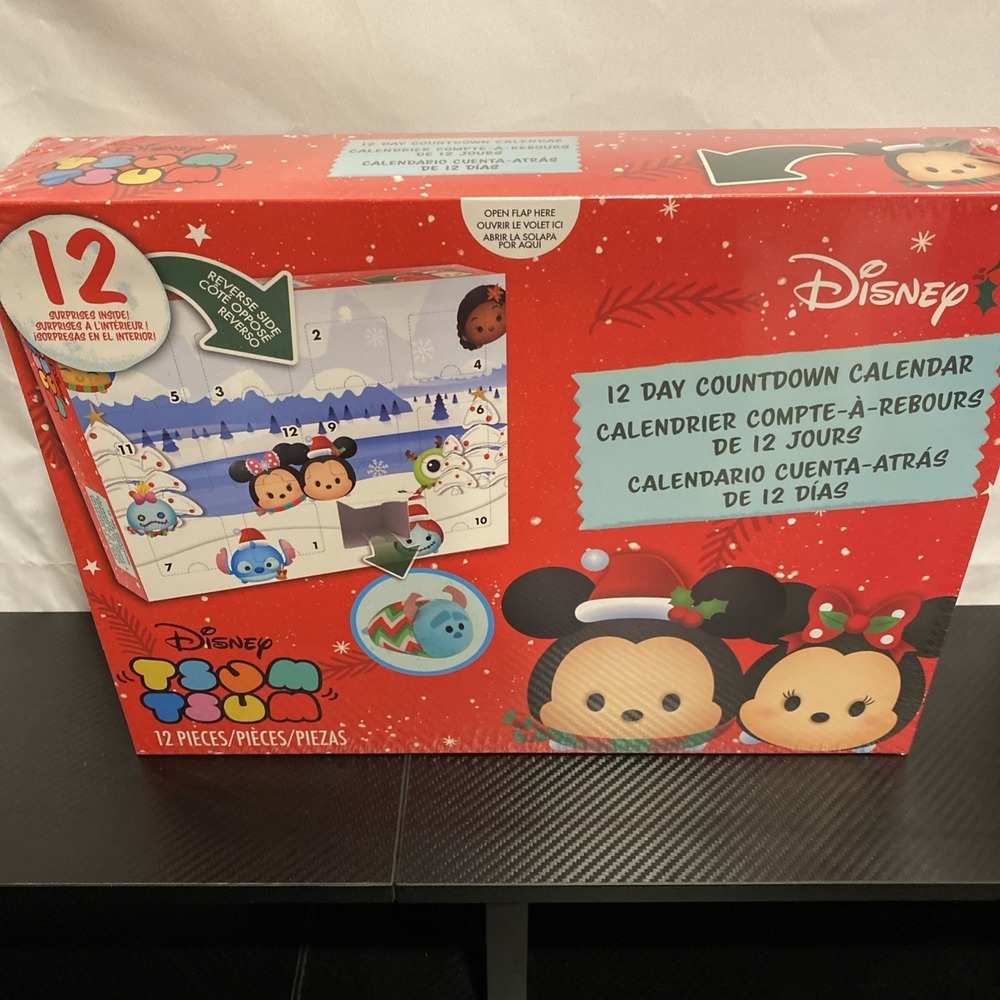 2025 ADVENT CALENDAR - DISNEY TSUM TSUM -JUST‎ PLAY - NEW, SEALED - 12 DAY